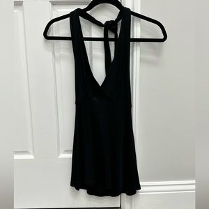 Black Michael Stars Halter Top